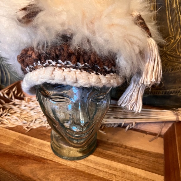 Vintage Mongolian Shearling Hat from the 60\'s